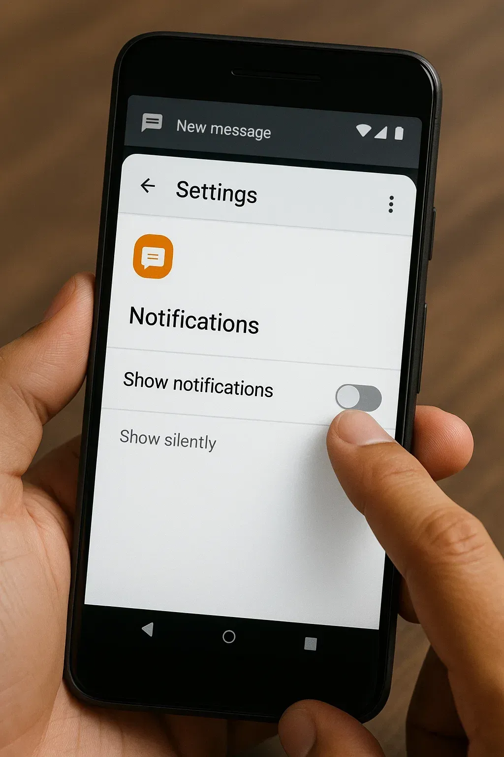 show notifications